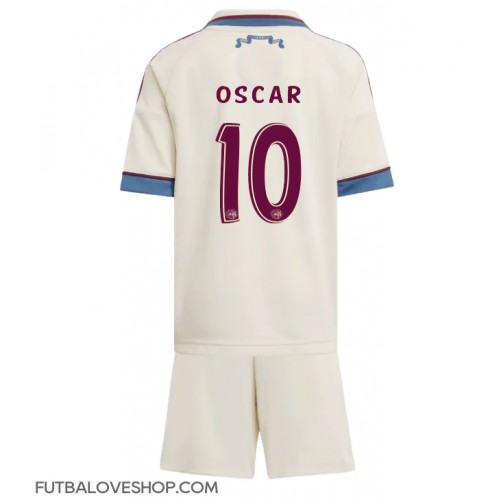 Dres Ajax Oscar Gloukh #10 Tretina pre deti 2025-26 Krátky Rukáv (+ trenírky)